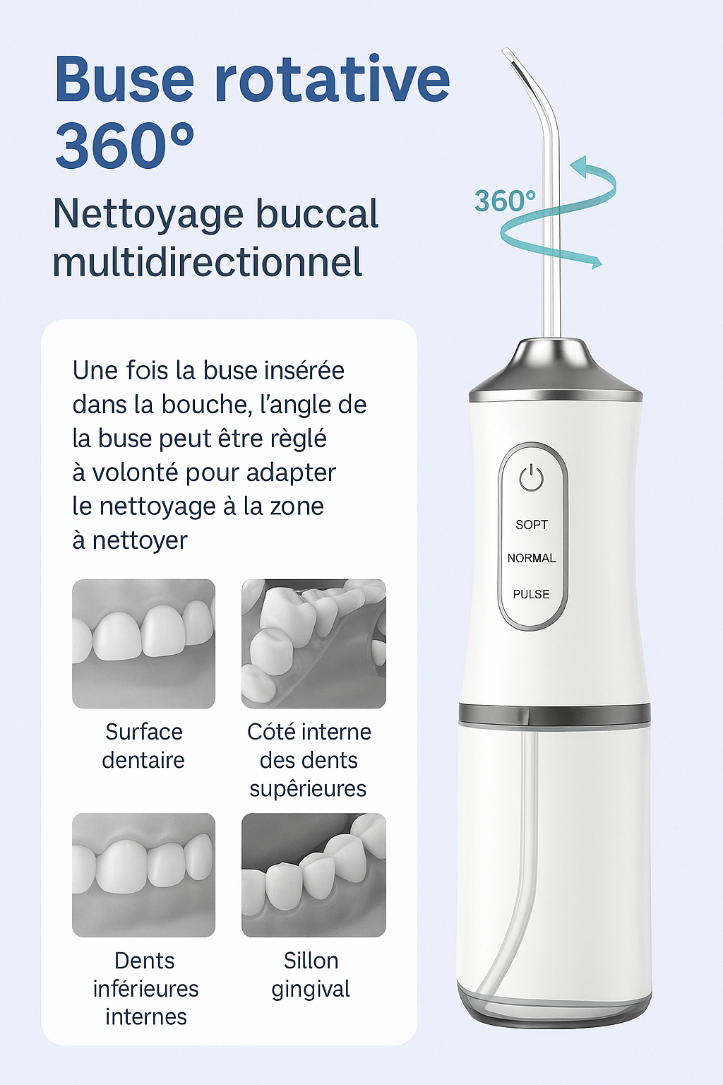 Hydropulseur Dentaire